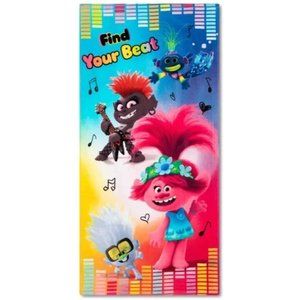 New Trolls 2 World Tour Beach Towel